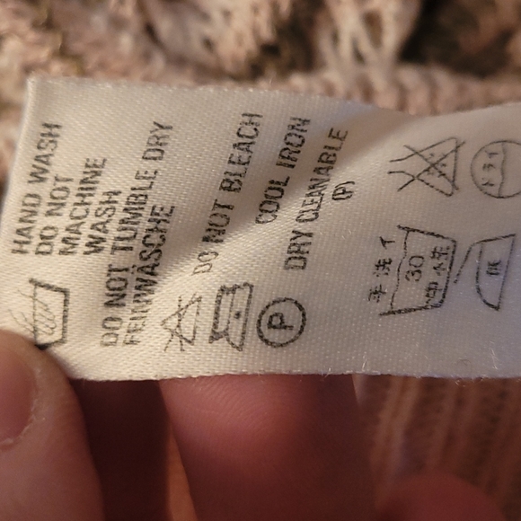 Vintage 80s Escada Pink Tan Striped Pattern Linen Blend Knit Top - Picture 8 of 8